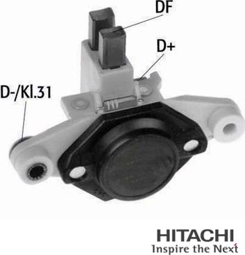 Hitachi 2500504 - Регулятор напряжения, генератор autosila-amz.com
