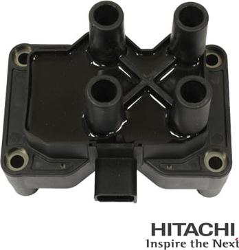 Hitachi 2508809 - Катушка зажигания autosila-amz.com