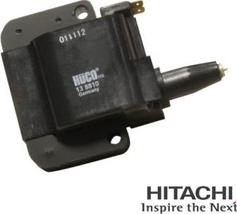 Hitachi 2508810 - Катушка зажигания autosila-amz.com