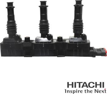 Hitachi 2503866 - Катушка зажигания autosila-amz.com