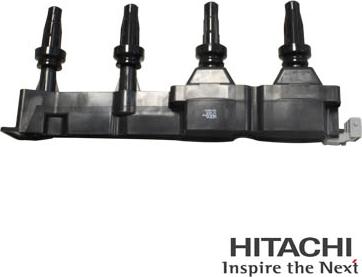 Hitachi 2503819 - Катушка зажиг. autosila-amz.com