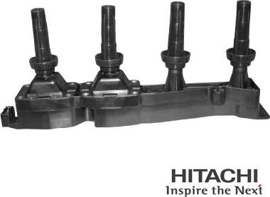 Hitachi 2503820 - Катушка зажигания autosila-amz.com