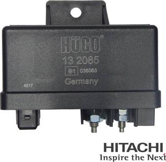 Hitachi 2502085 - Реле, система накаливания autosila-amz.com