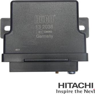 Hitachi 2502038 - Реле, система накаливания autosila-amz.com