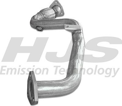 HJS 91 11 4124 - Труба выхлопного газа autosila-amz.com