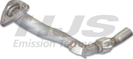 HJS 91 11 1616 - Ремонтная труба, средний глушитель выхлопных газов autosila-amz.com