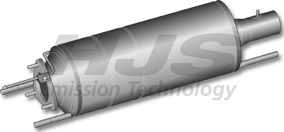 HJS 93 14 5001 - Сажевый / частичный фильтр, система выхлопа ОГ autosila-amz.com