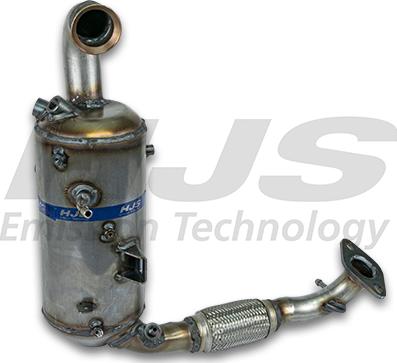 HJS 93 15 5034 - Сажевый / частичный фильтр, система выхлопа ОГ autosila-amz.com