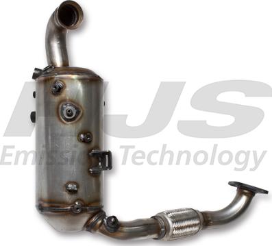 HJS 93 15 5031 - Сажевый / частичный фильтр, система выхлопа ОГ autosila-amz.com