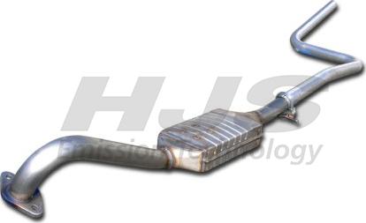 HJS 93 15 3029 - Комплект дооснащения, сажевый / частичный фильтр autosila-amz.com