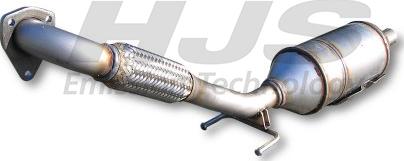 HJS 93 11 3015 - Комплект для дооборудования, катализатор / сажевый фильтр (комби autosila-amz.com