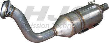 HJS 93 21 2157 - Комплект для дооборудования, катализатор / сажевый фильтр (комби autosila-amz.com