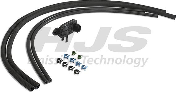 HJS 92 09 8015 - Напорный трубопровод, датчик давления (саж. / частичн.фильтр) autosila-amz.com