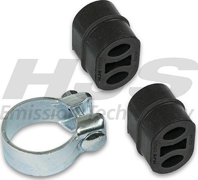 HJS 82 14 9051 - Монтажный комплект, глушитель autosila-amz.com