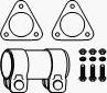 HJS 82 11 3268 - Монтажный комплект, катализатор autosila-amz.com