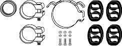 HJS 82 35 8136 - Монтажный комплект, система выпуска autosila-amz.com