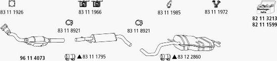 HJS VW_1695 - Система выпуска ОГ autosila-amz.com