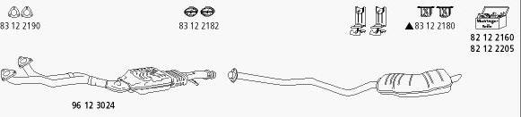 HJS BMW_100 - Система выпуска ОГ autosila-amz.com