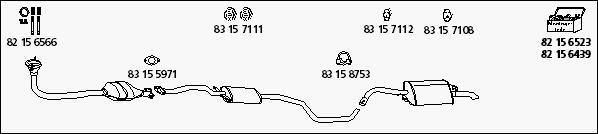 HJS Fo_375 - Система выпуска ОГ autosila-amz.com