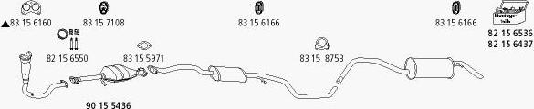 HJS Fo_371 - Система выпуска ОГ autosila-amz.com