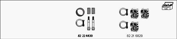 HJS MT-Cit82 - Система выпуска ОГ autosila-amz.com