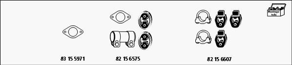 HJS MT-FORD2 - Система выпуска ОГ autosila-amz.com