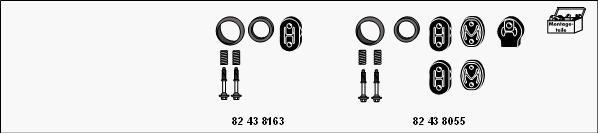 HJS MT-Hon62 - Система выпуска ОГ autosila-amz.com