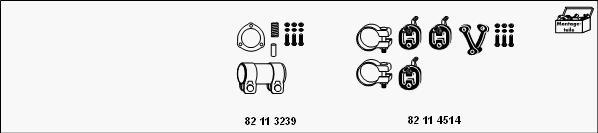 HJS MT-VAG143 - Система выпуска ОГ autosila-amz.com