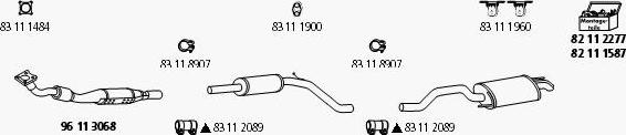 HJS Se_329 - Система выпуска ОГ autosila-amz.com