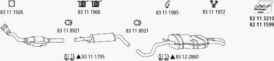 HJS VW_1526 - Система выпуска ОГ autosila-amz.com