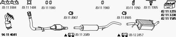 HJS VW_1693 - Система выпуска ОГ autosila-amz.com