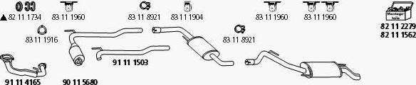 HJS VW_1348 - Система выпуска ОГ autosila-amz.com