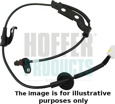 Hoffer 8290932E - Датчик ABS, частота вращения колеса autosila-amz.com