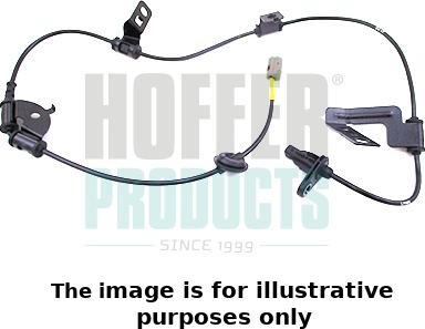 Hoffer 8290832E - Датчик ABS, частота вращения колеса autosila-amz.com