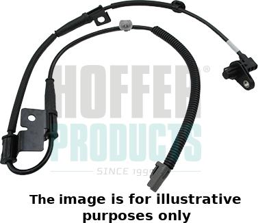 Hoffer 8290837E - Датчик ABS, частота вращения колеса autosila-amz.com