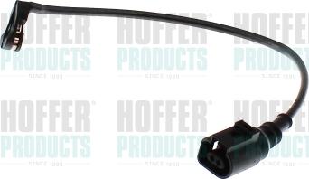 Hoffer 212190 - Сигнализатор, износ тормозных колодок autosila-amz.com