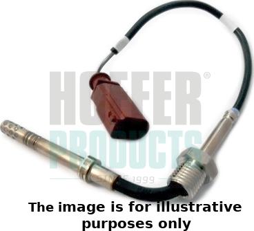 Hoffer 7452345E - Датчик, температура выхлопных газов autosila-amz.com
