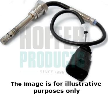 Hoffer 7452340E - Датчик, температура выхлопных газов autosila-amz.com