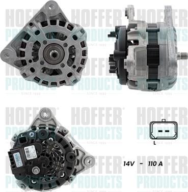 Hoffer H55101374G - Генератор autosila-amz.com