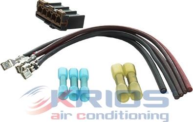 Hoffer K26205 - Ремкомплект кабеля, тепловентилятор салона (сист.подогр.дв.) autosila-amz.com