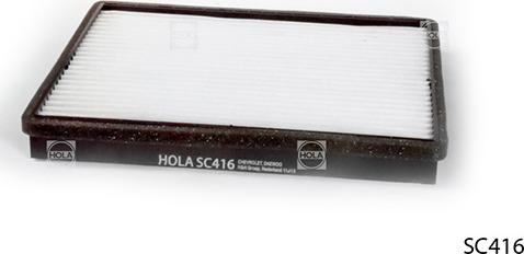 Hola SC416 - Фильтр воздуха в салоне autosila-amz.com