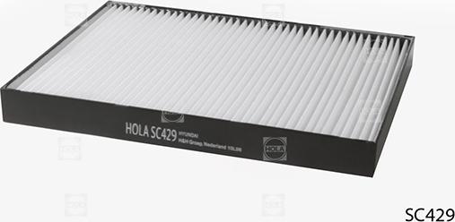 Hola SC429 - Фильтр воздуха в салоне autosila-amz.com