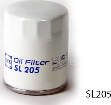 Hola SL205 - Масляный фильтр autosila-amz.com