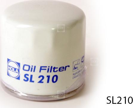 Hola SL210 - Масляный фильтр autosila-amz.com