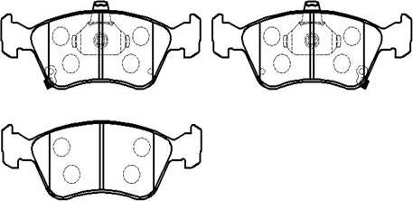 HSB Gold HP9139 - Колодки тормозные дисковые TOYOTA: AVENSIS autosila-amz.com