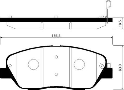 FTE 9001154 - Тормозные колодки, дисковые, комплект autosila-amz.com