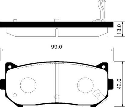 Remsa 649.02 - Тормозные колодки, дисковые, комплект autosila-amz.com