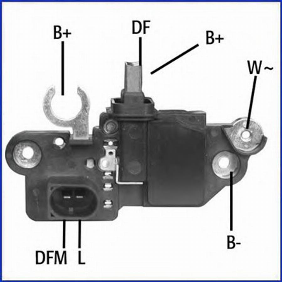 HUCO 13 0573 - реле-регулятор! Bosch 14.5V\ Audi A3/TT, VW Golf/Polo/Lupo/Bora 96> autosila-amz.com