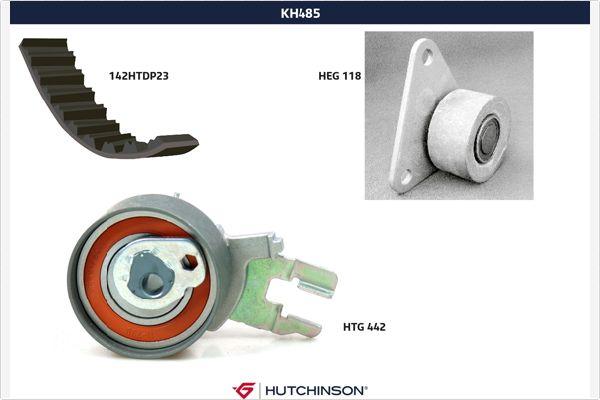Hutchinson KH 485 - Комплект зубчатого ремня ГРМ autosila-amz.com