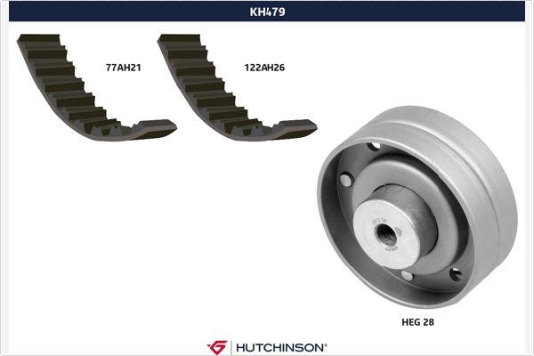 Hutchinson KH 479 - Комплект зубчатого ремня ГРМ autosila-amz.com